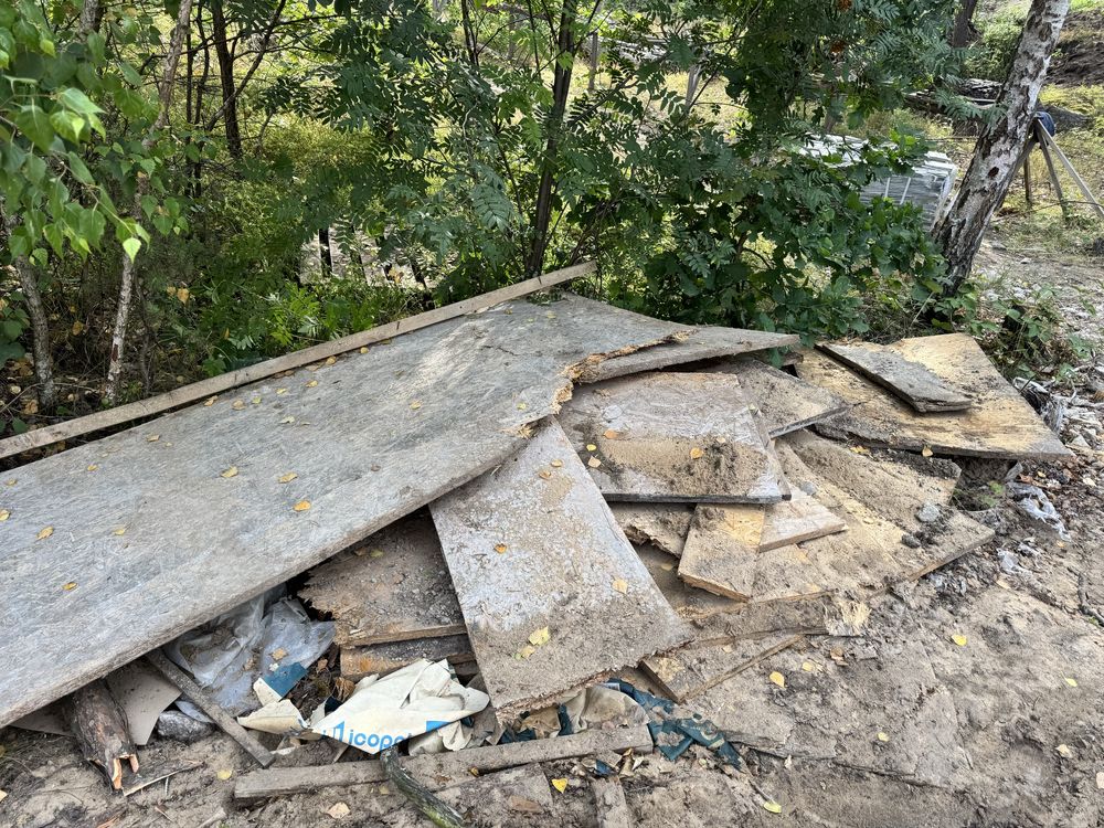 Plyty osb wieksze i mniejsze polamane