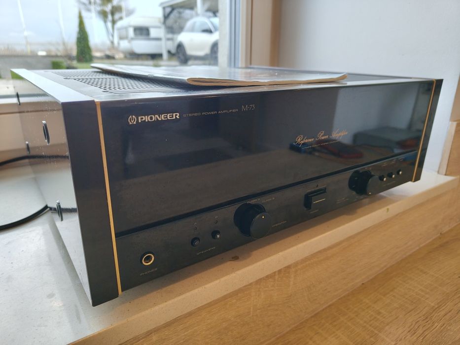 Końcówka mocy wzmacniacz w klasie A Pioneer Urushi M-73.