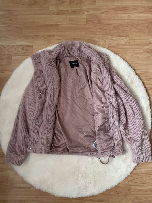 Nowa ciepła różowa kurtka polarowa FB Sister (XS)