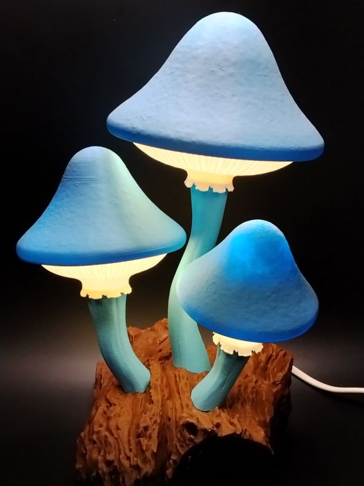 Lampa stołowa "grzybki"