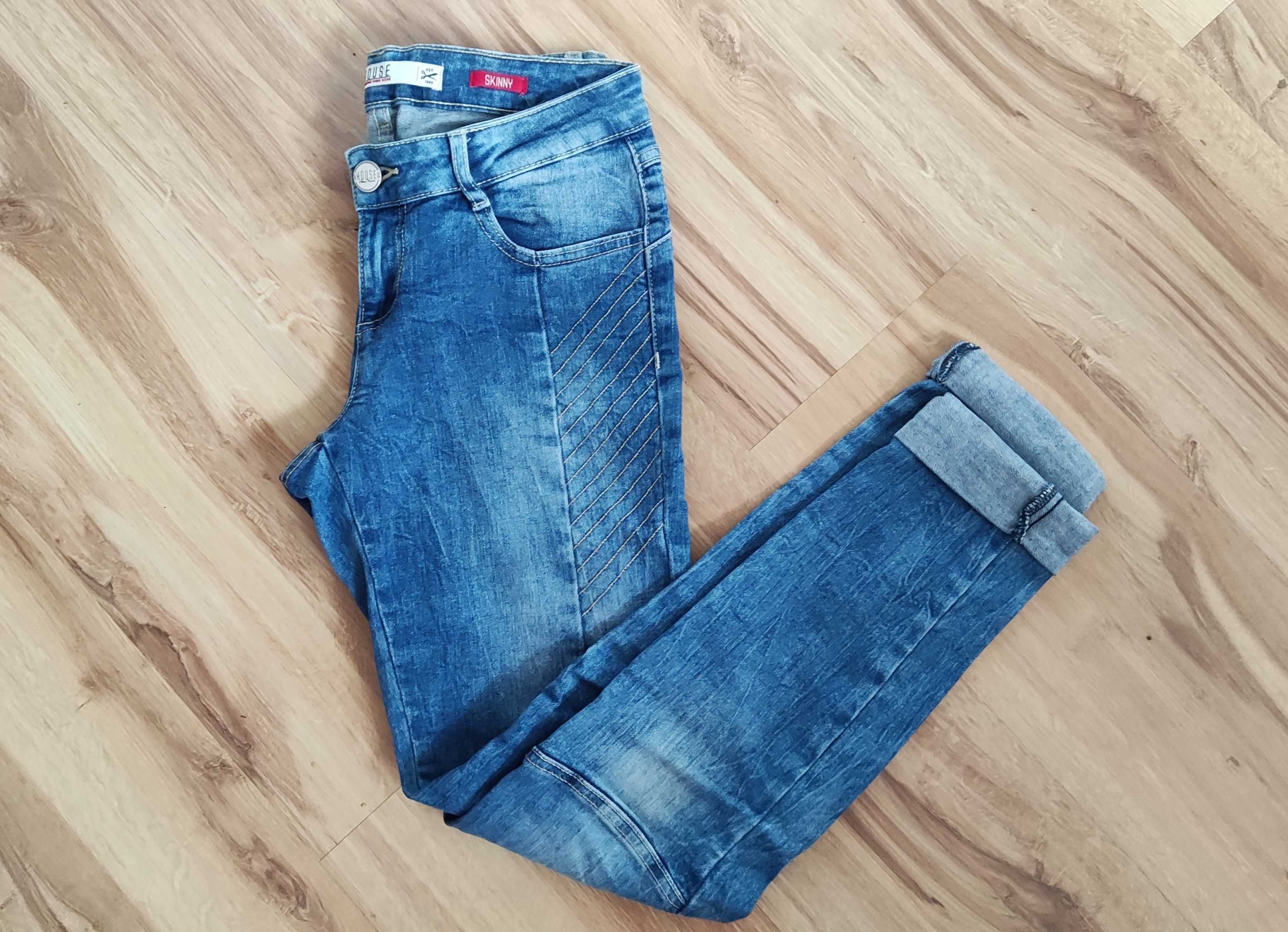 Jeansy skinny house 36