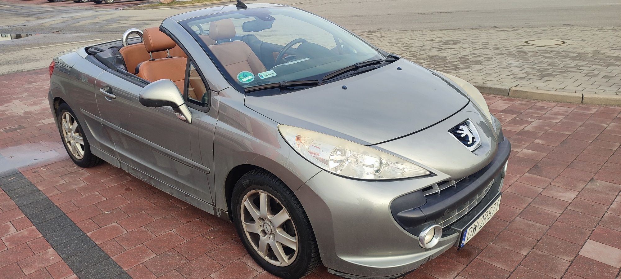 Cabrio peugeot 207cc sprawny
