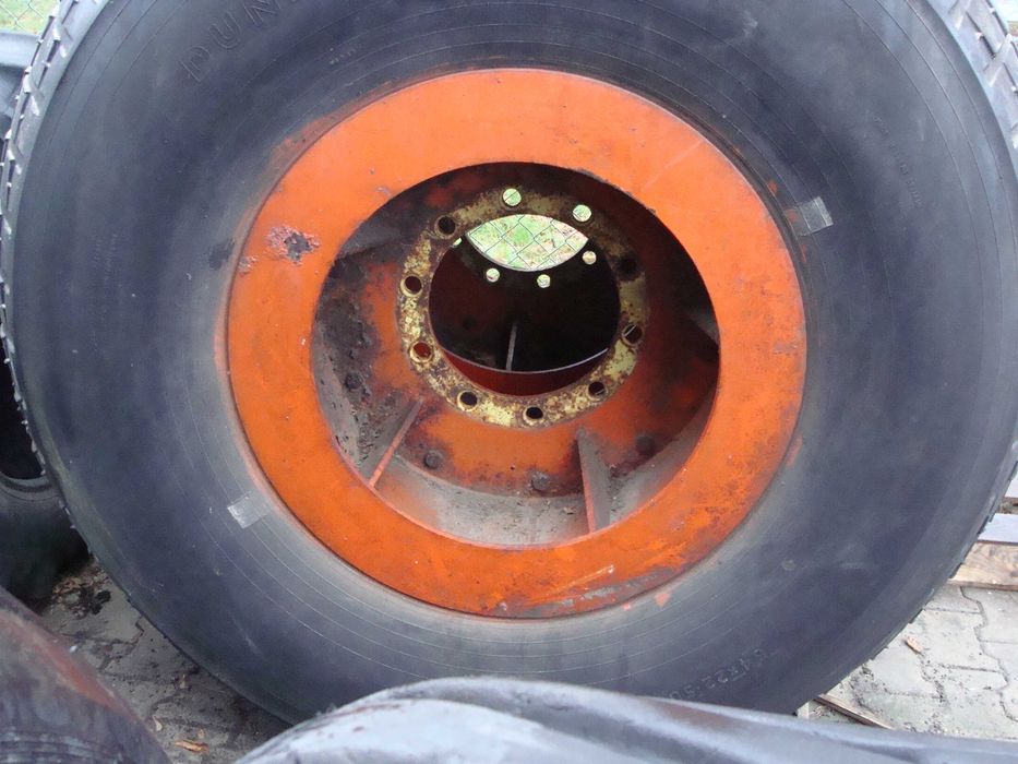 64x22.50/26 Dunlop kompletne koła beczkowóz przyczepa 10 śrub 2 sztuki