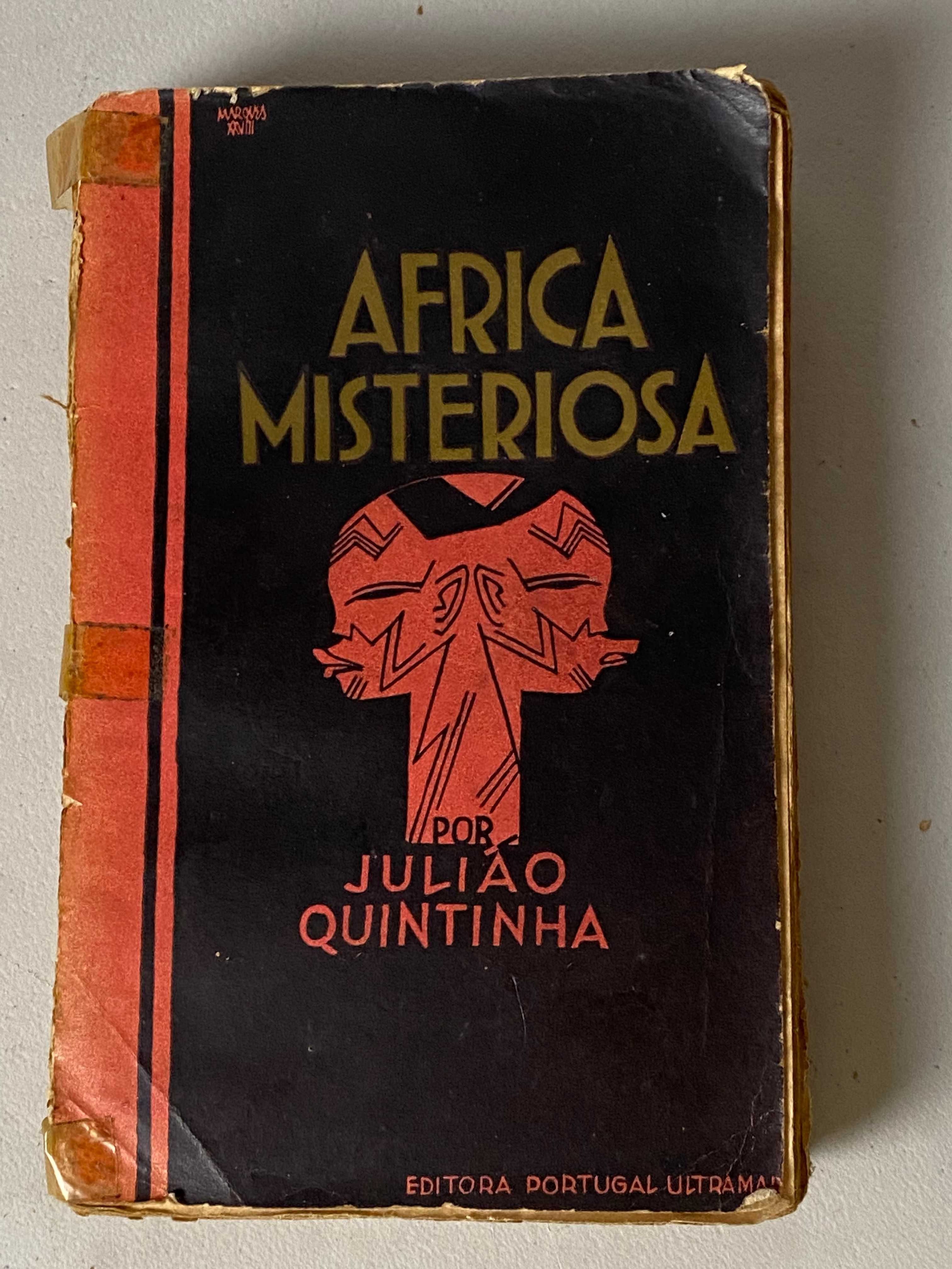 Livro Ref Cx B- Africa Misteriosa - Julião Quintinha - RARO