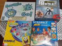 Zestaw gier: scottie go, chrono bomb, kimble, scrabble flip, sims 4