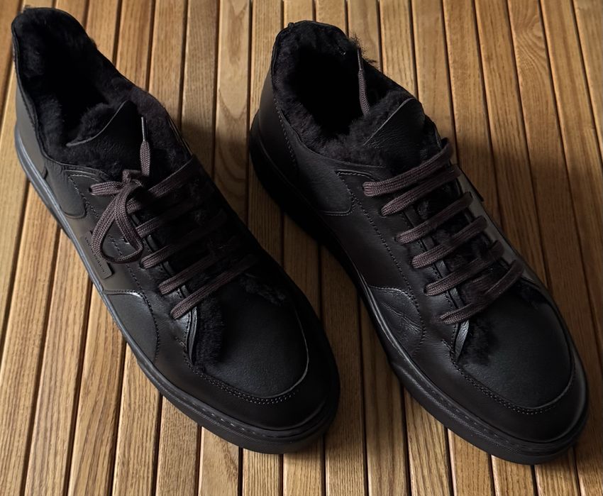 Зимние ботинки luca Guerrini, made in Italy, НОВЫЕ, 42-й размер !!!