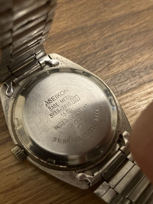 Zegarek Aseikon mechaniczny vintage