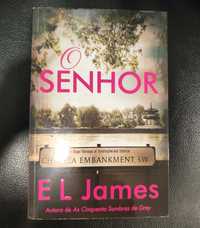 Livro - O Senhor de E L James - Como Novo.