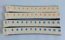 Rummikub kostki kości klocki kafelki