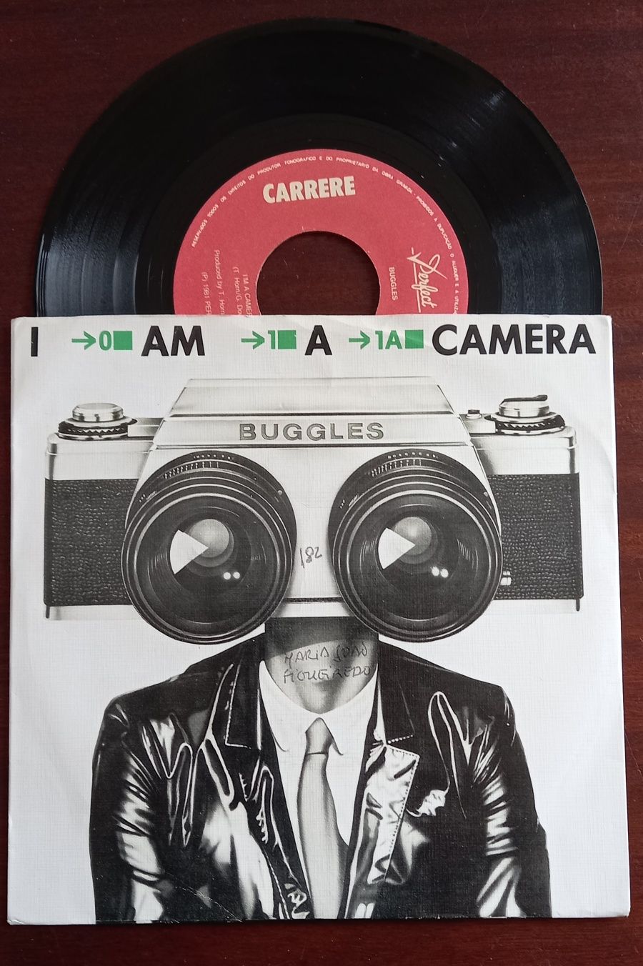 Buggles - I Am A Camera - Single 1981 Portugal