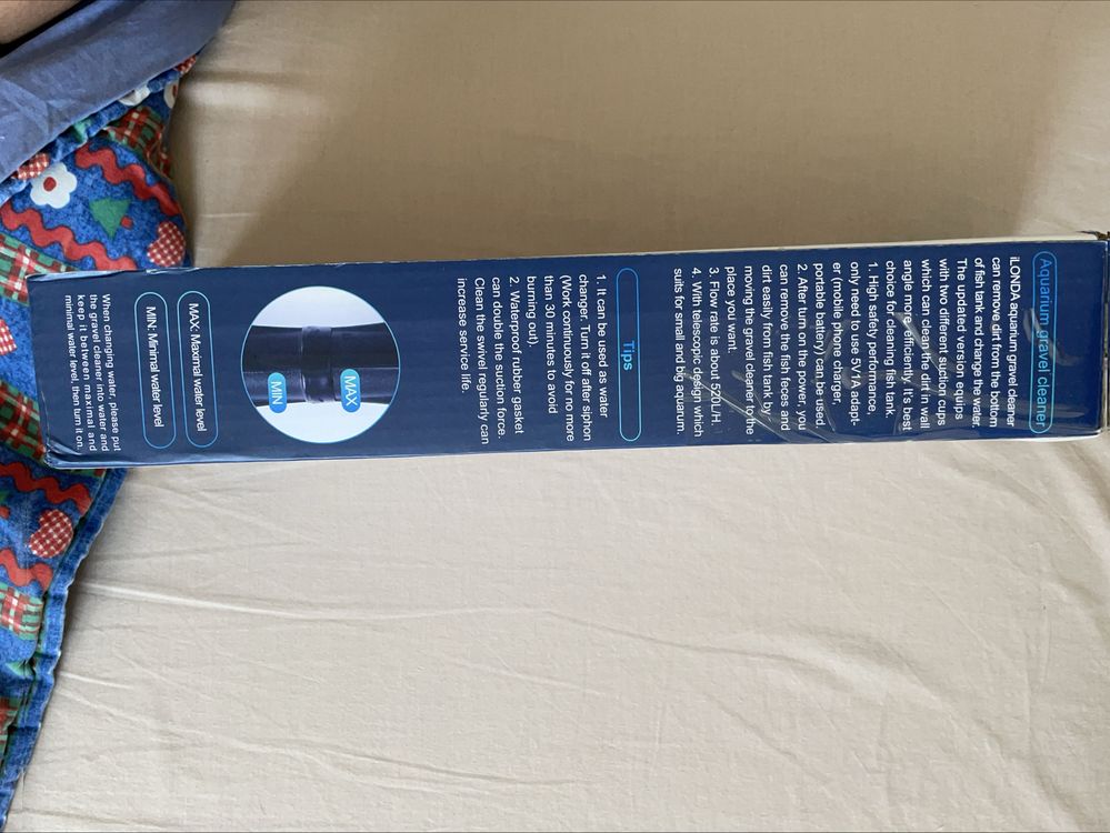 Limpa aquários novo