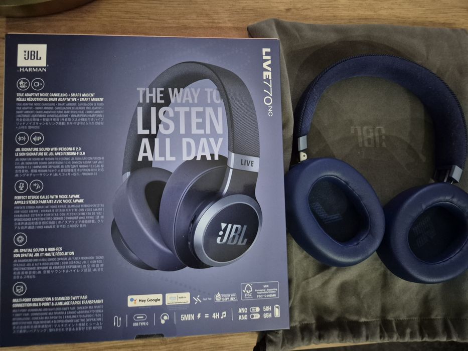Słuchawki JBL Live 770 NC