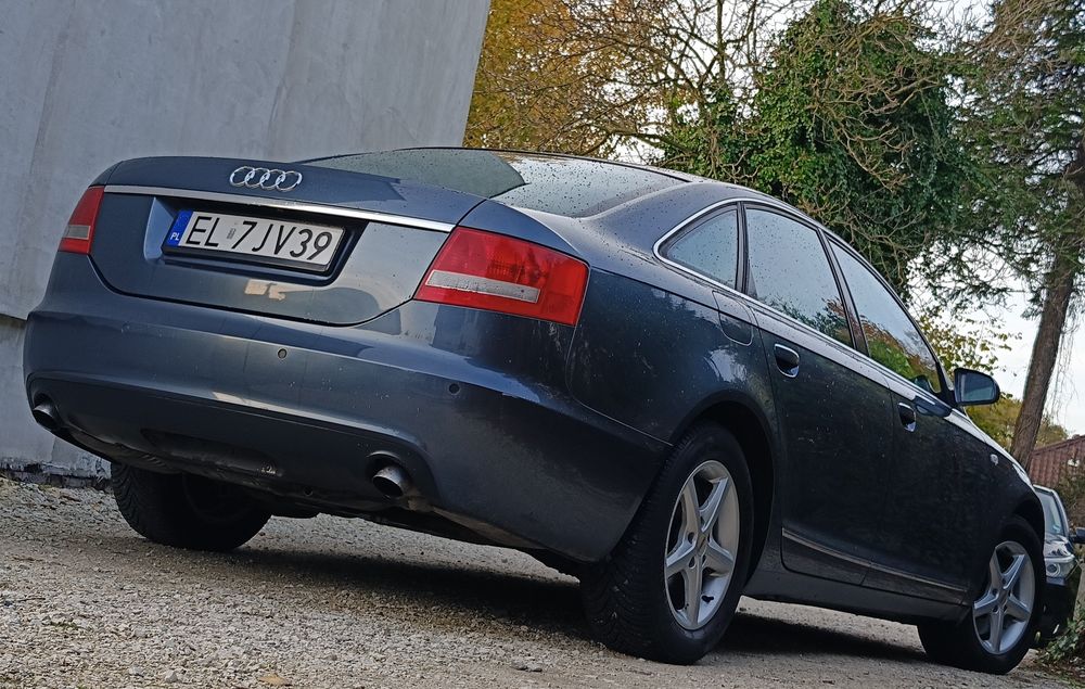 Audi A6 C6. 2.7TDI.Sedan. Manual. Pneumatyka. Navi. Skóry.Serwisowana.