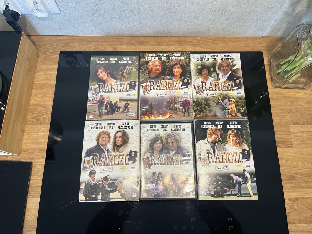 Ranczo sezony 2-7 plyty DVD serial