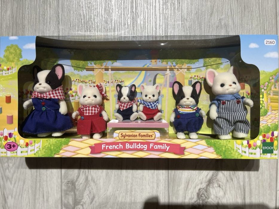 Sylvanian families 2160 French Bulldog Family