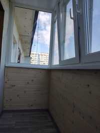 Балкони під ключ,оздоблення,вікна металопластикові