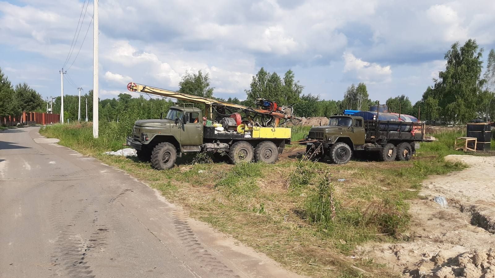 Бурение скважин Обуховский район