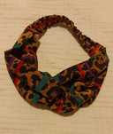 Fita de cabelo animal print Stradivarius