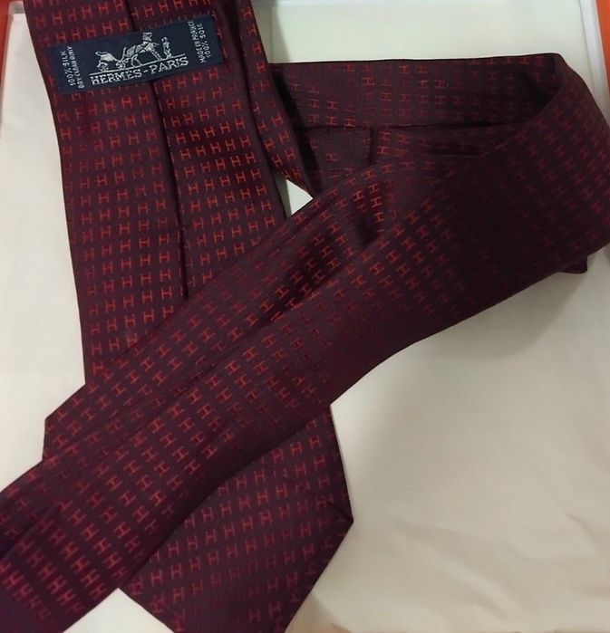 Hermes краватка шовкова оригінал