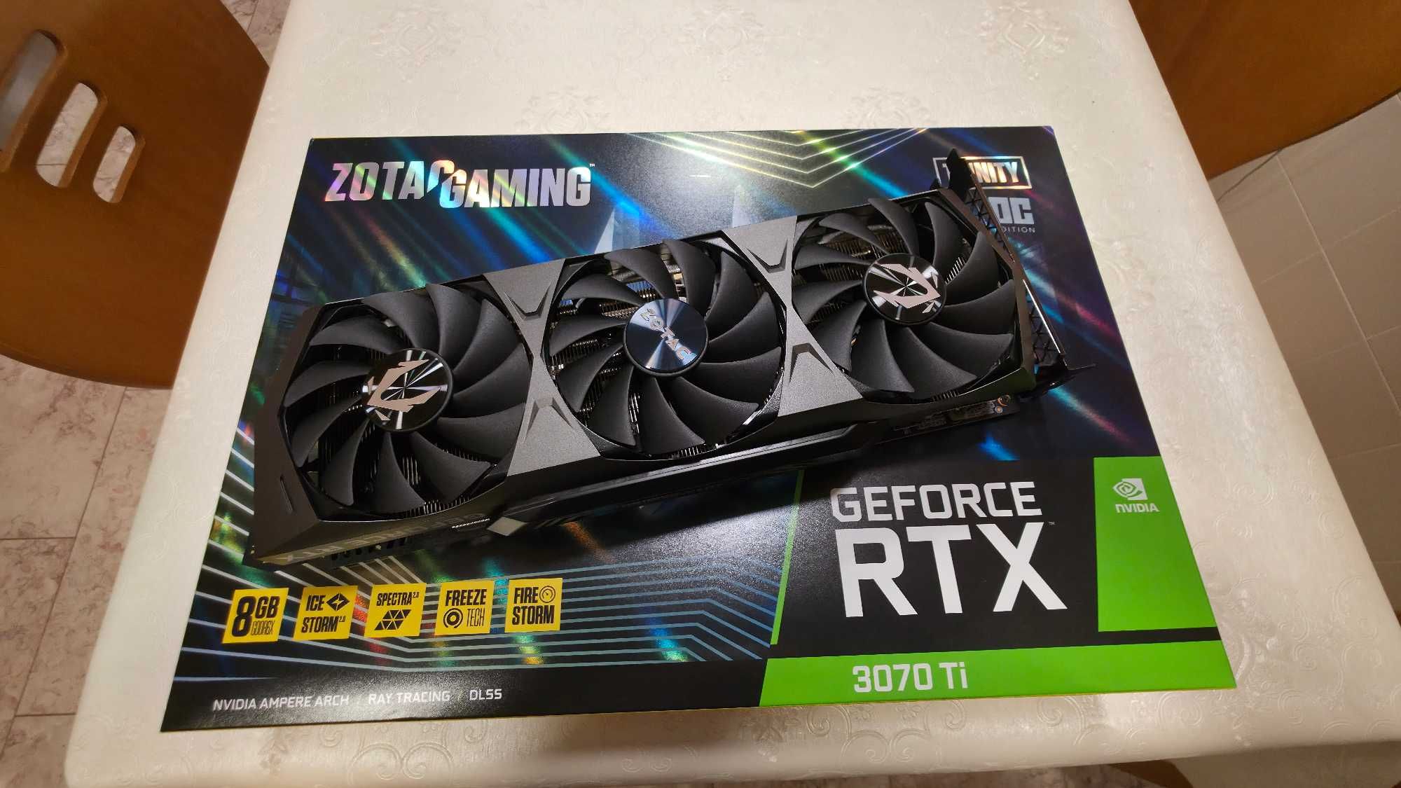 Vendo ZOTAC Gaming GeForce RTX 3070 Ti Trinity OC 8GB