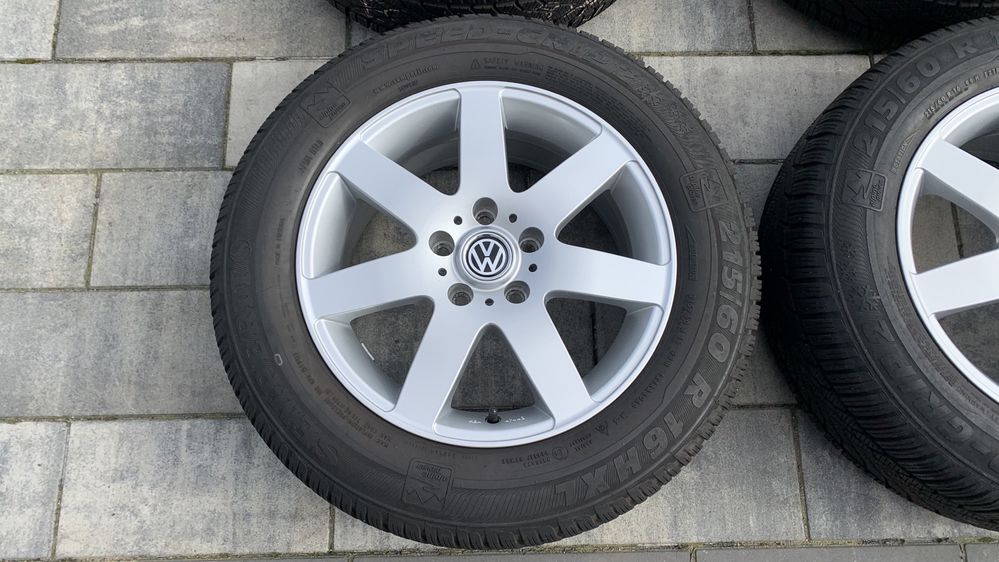 Koła felgi aluminiowe Platin do VW Sharan 5x112 16 cali zimowe 215/60