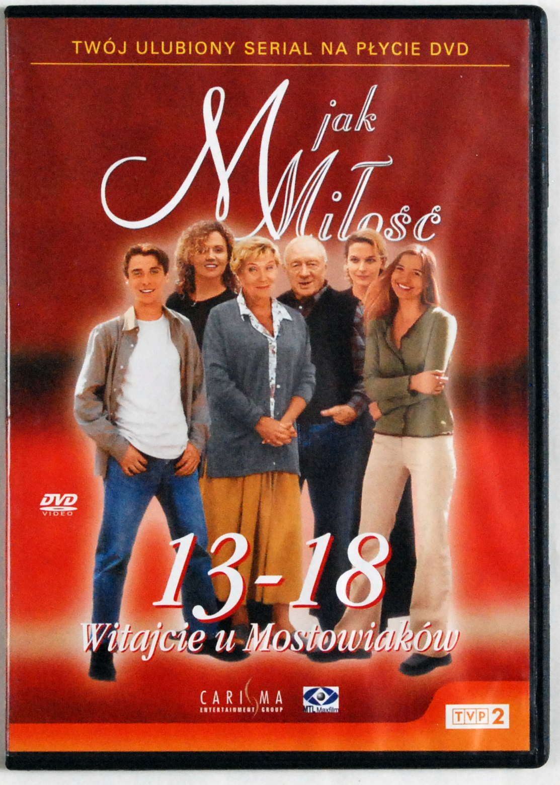 DVD M Jak Miłość - odc. 13 - 18