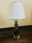 Lampa stojąca niebieska