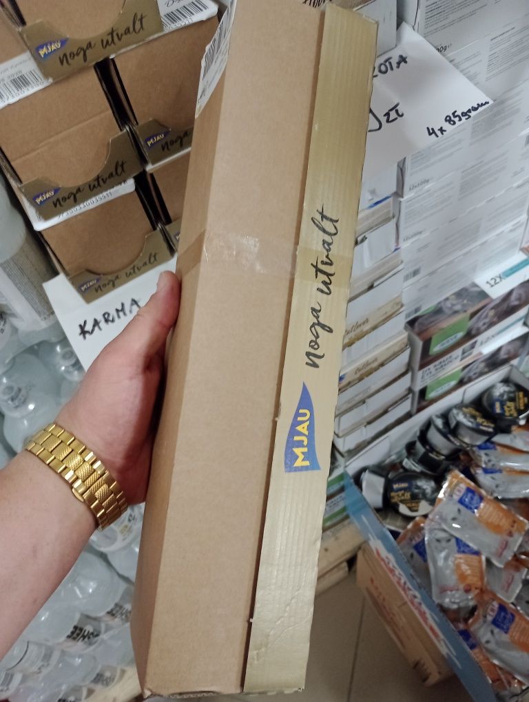 Karma dla kota cena za karton