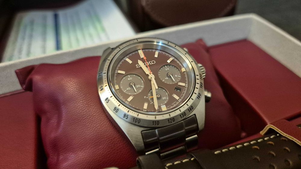 Zegarek Seiko Prospex Land Speedtimer Chronograph Solar SSC953P1