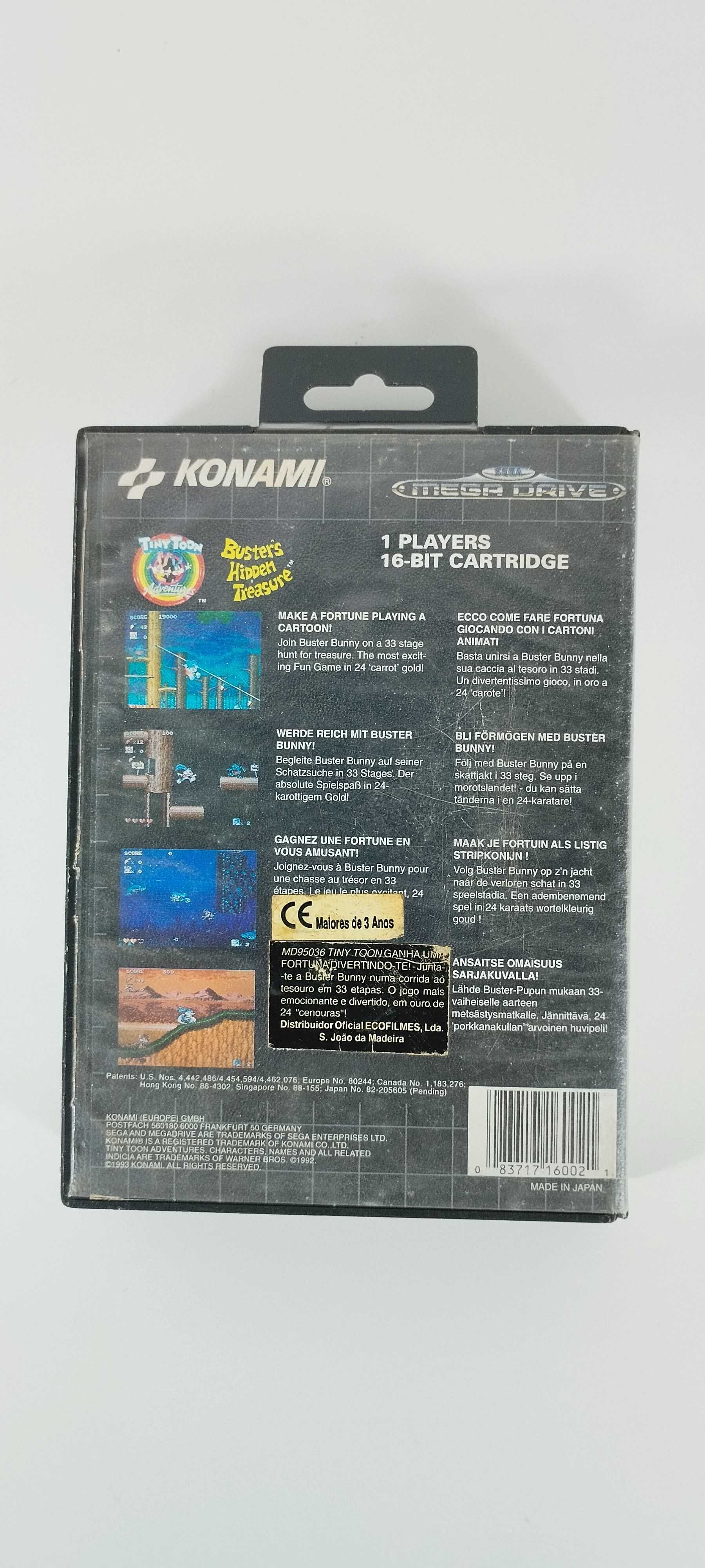 Tiny Toon Adventures Buster's Hidden Treasure Sega Mega Drive
