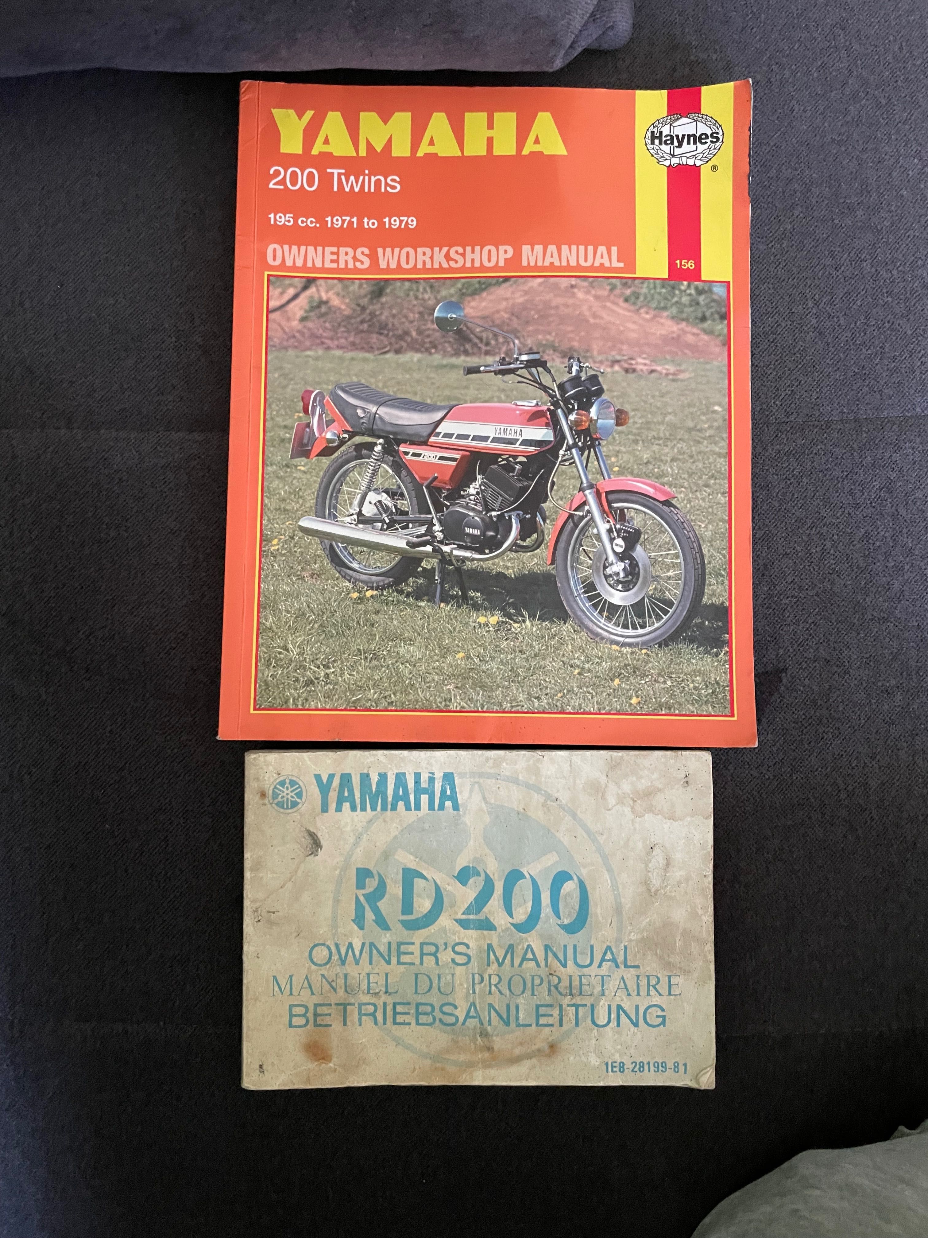 Yamaha RD200 Super klasyk  Zarejestrowana.