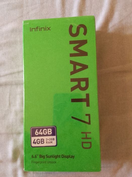Smartfon infinix Smart 7 HD. Nowy,nieużywany,nieotwierane pudełko.