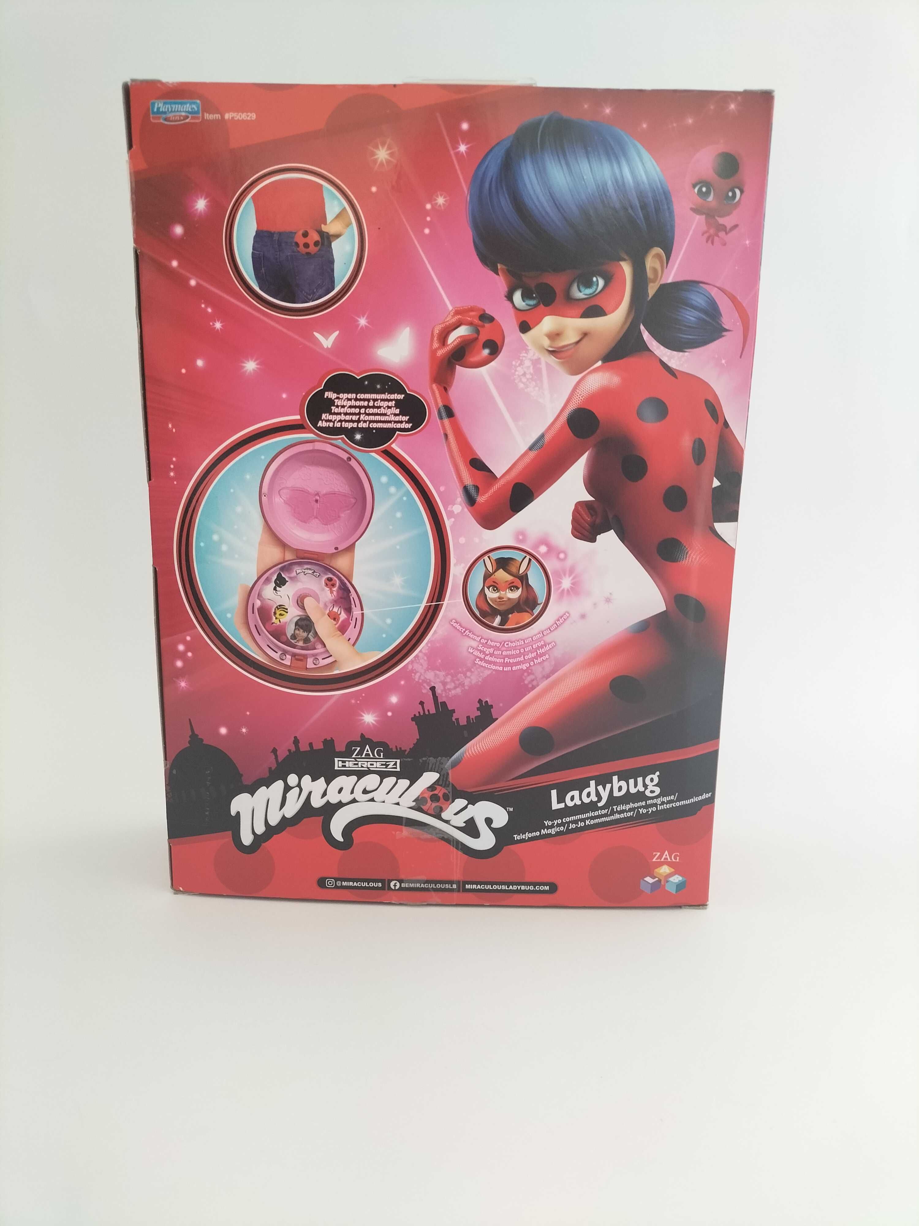 Zabawka Miraculous Ladybug - telefon yoyo