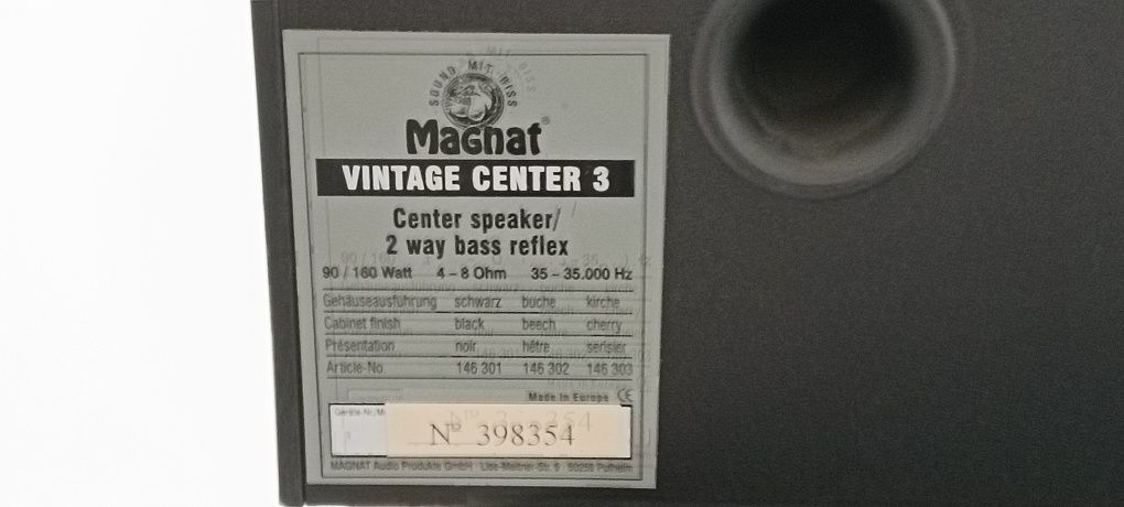 Coluna central Magnat 160w