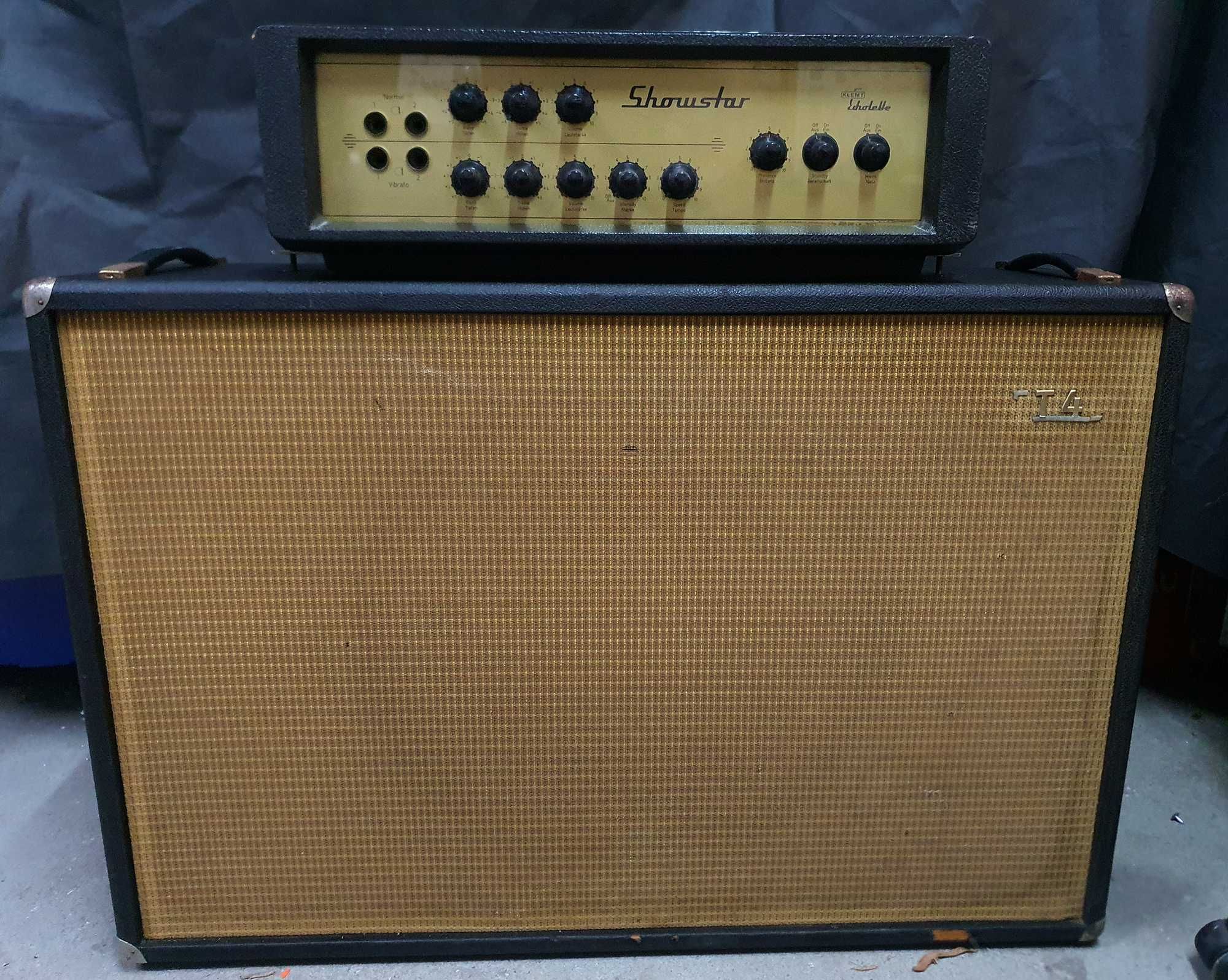 Amplificador válvulas Klemt Echolette Showstar (1963)+ coluna