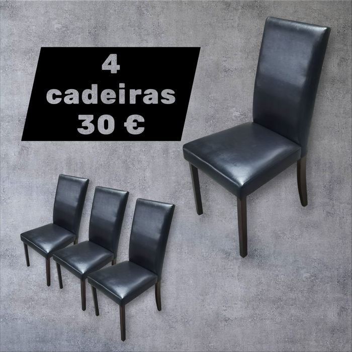 4 cadeiras sala de jantar