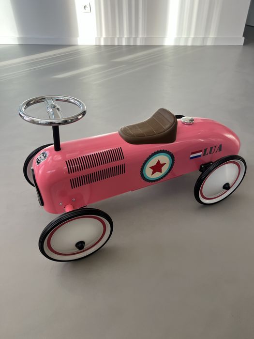 Rowerek biegowy rajdówka rowerek pychowy Retro Roller Samochodzik Lara