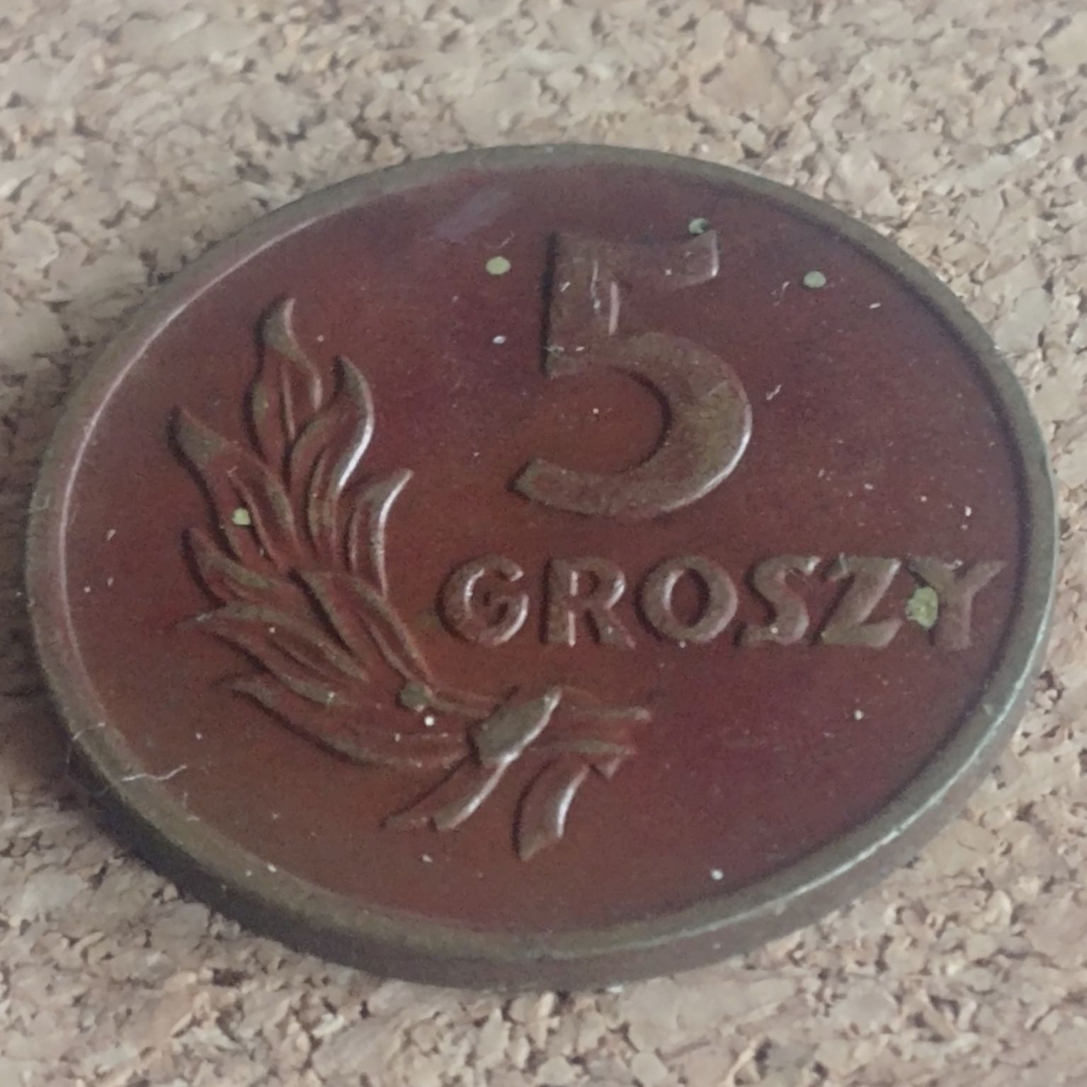 5 groszy w brąz 1949 PRL