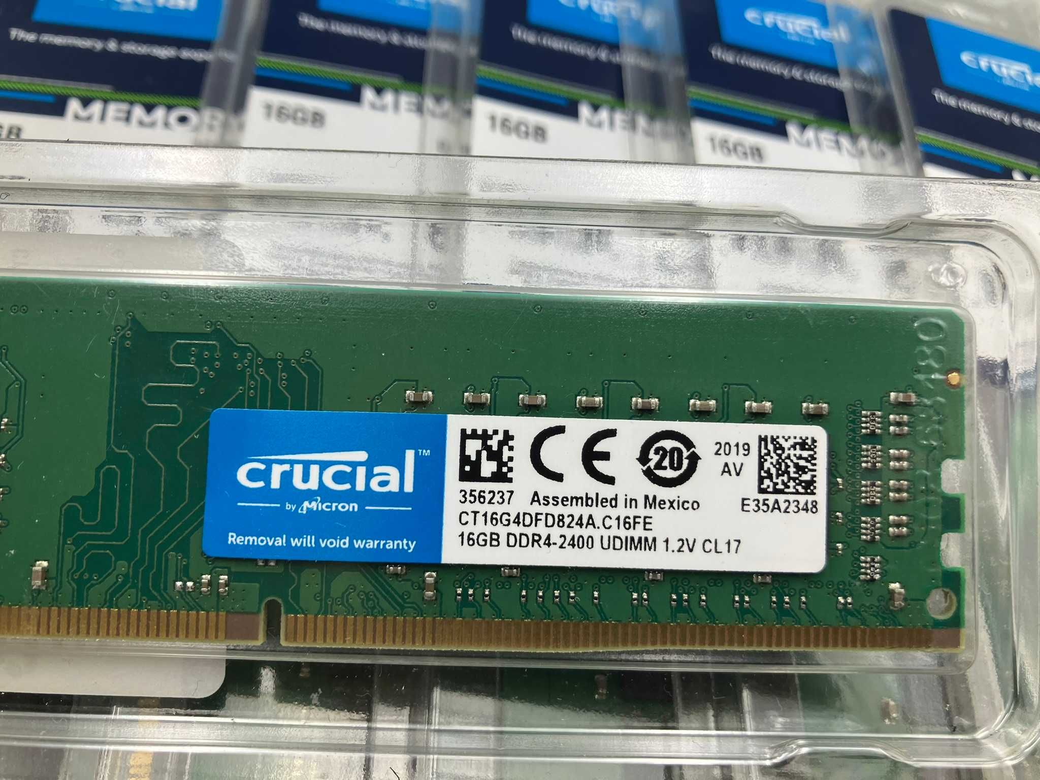 Оперативна пам'ять DDR4 16GB  Crucial CT16G4DFD824A