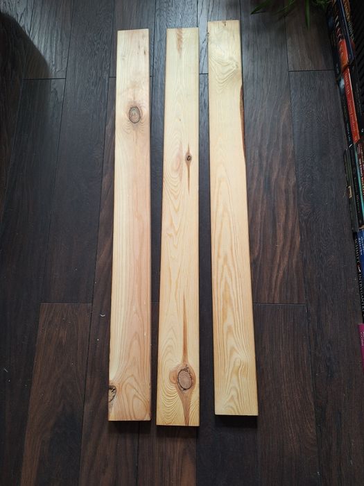 Listwa sosnowa cheblowana