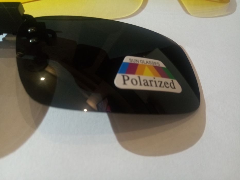 Nakładki polaryzacyjne przeciwsłoneczne na okulary korekcyjne