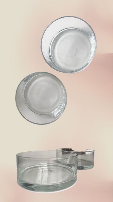 Miseczki szklane 2 szt
