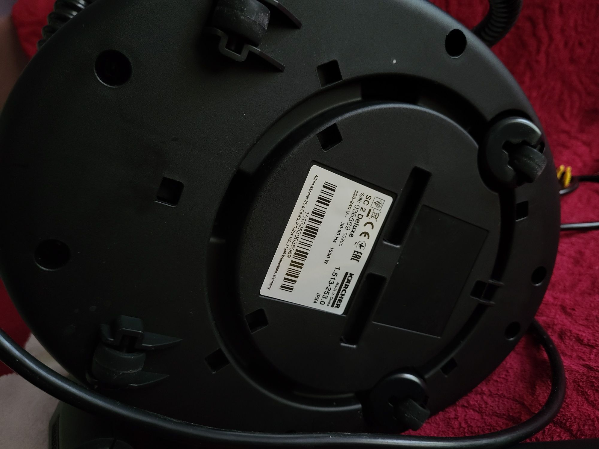 Myjka parowa kompaktowa poręczna Karcher SC 2 Deluxe EasyFix Premium