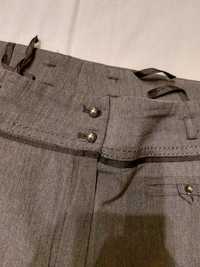 Eleganckie garniturowe spodnie