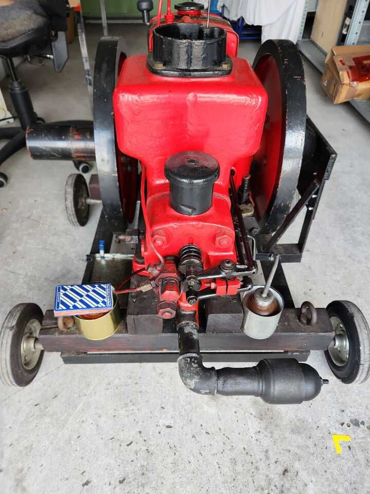 Silnik Deutz MAH 611 z lat 30 zabytek stan idealny