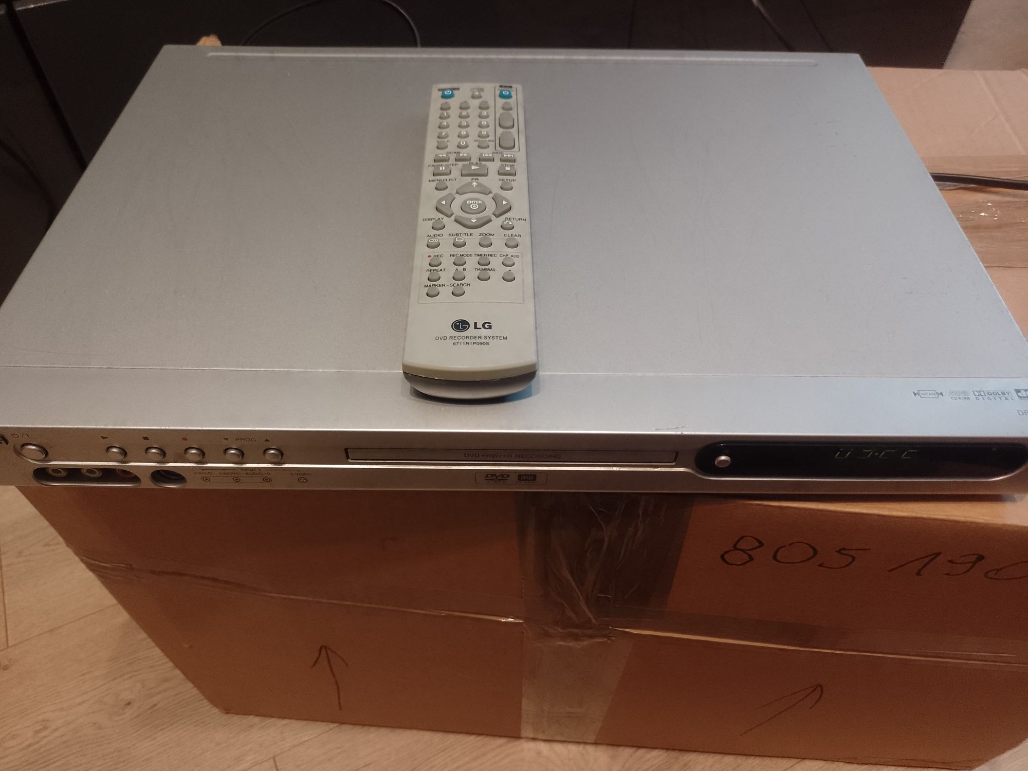 DVD LG  z funkcją nagrywania