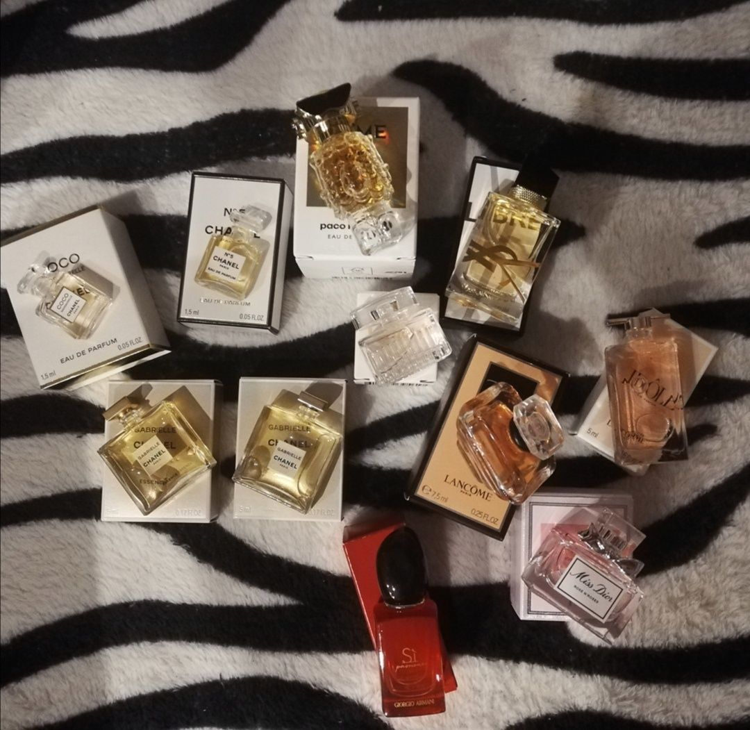 Oryginalne miniatury perfum Chanel...Perfumy
