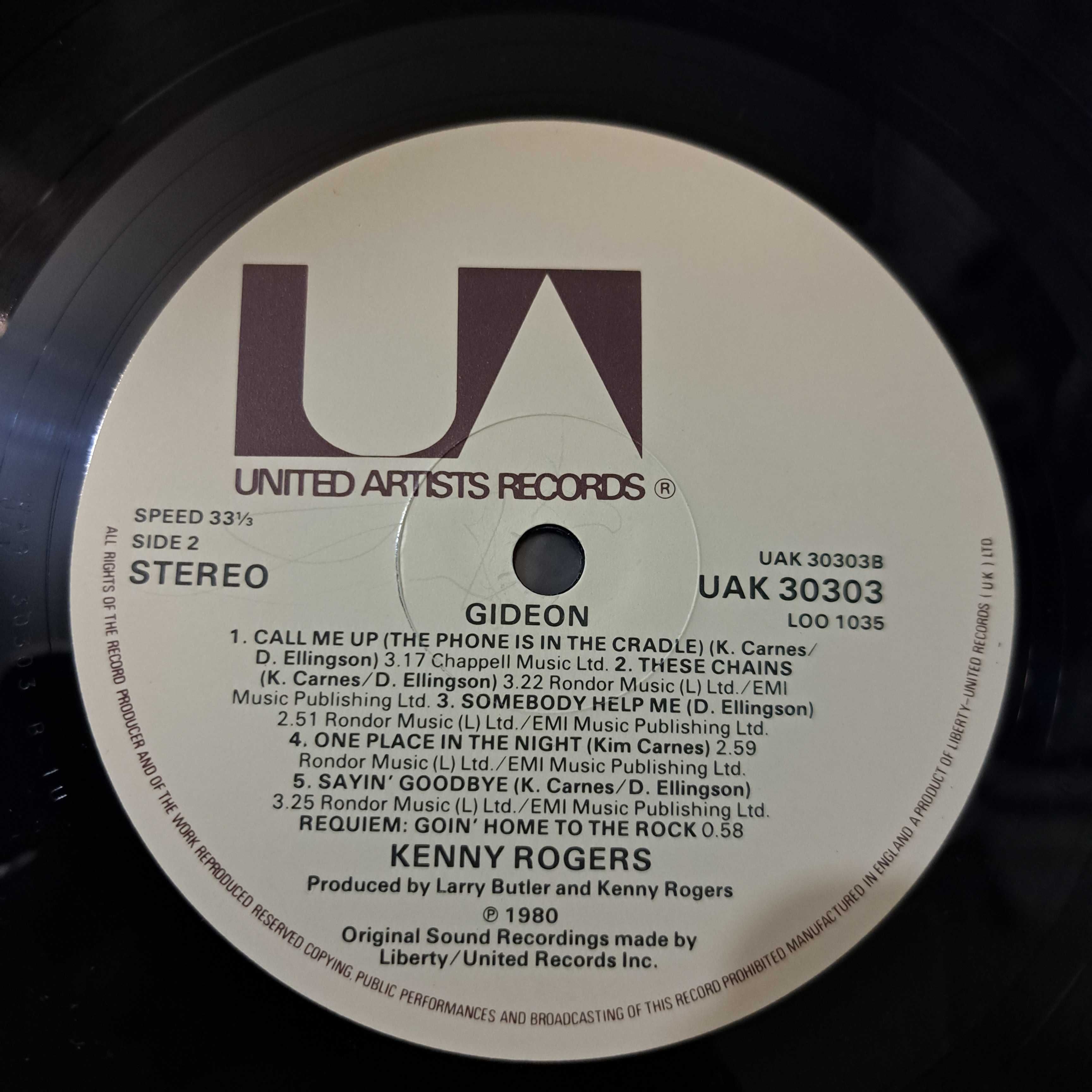 Płyta Winylowa  Gideon Kenny Rogers