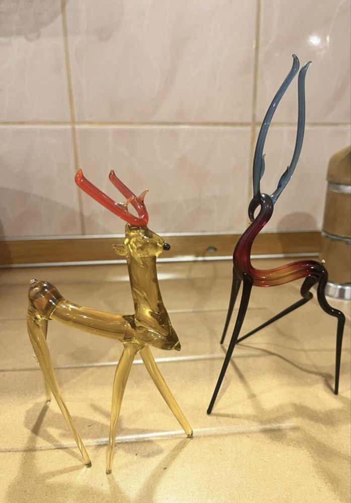 Стеклянные фигурки