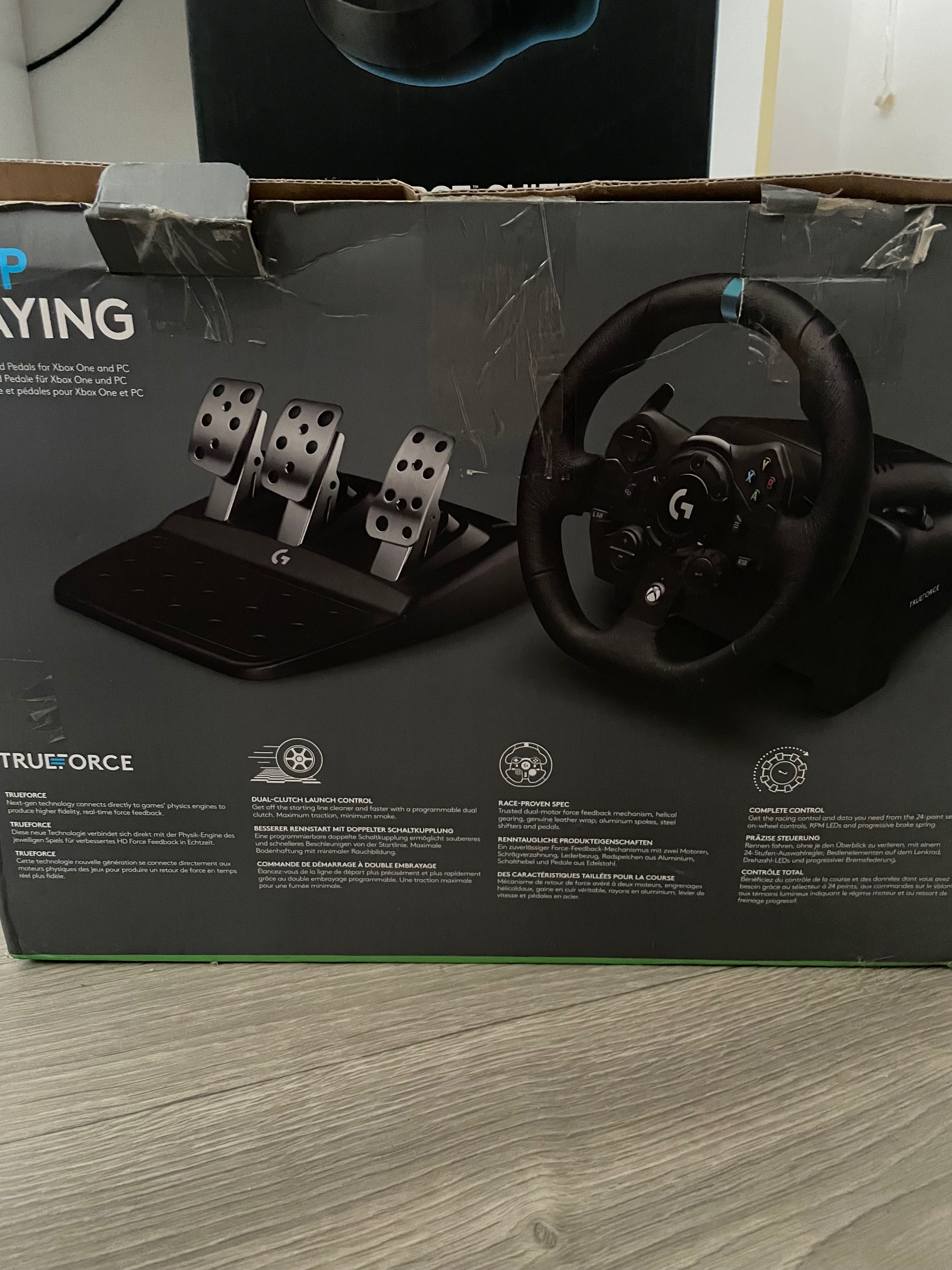 Logitech g923 + shifter
